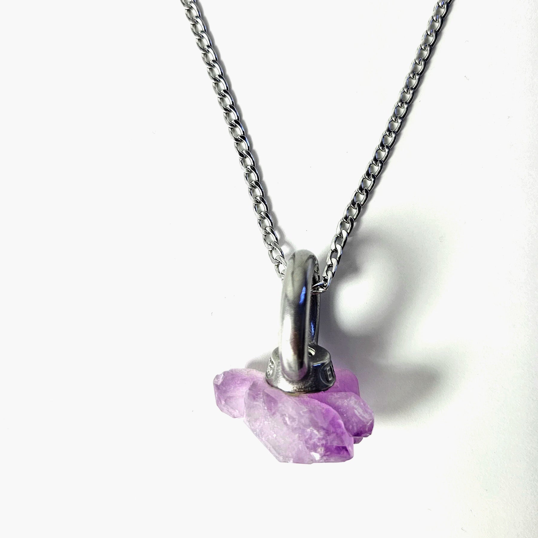 Collar Drusa – Amatista natural