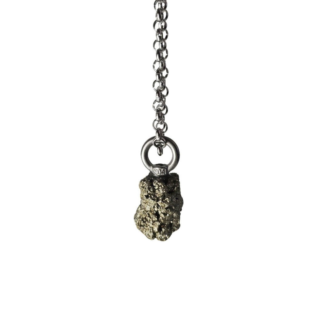 Collar Drusa – Pirita natural