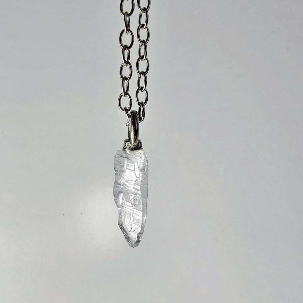 Collar Drusa   Cuarzo Cristal