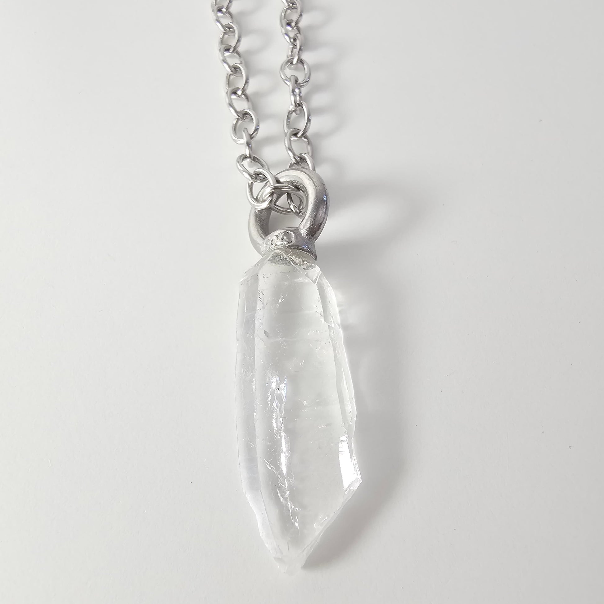 Collar Drusa   Cuarzo Cristal