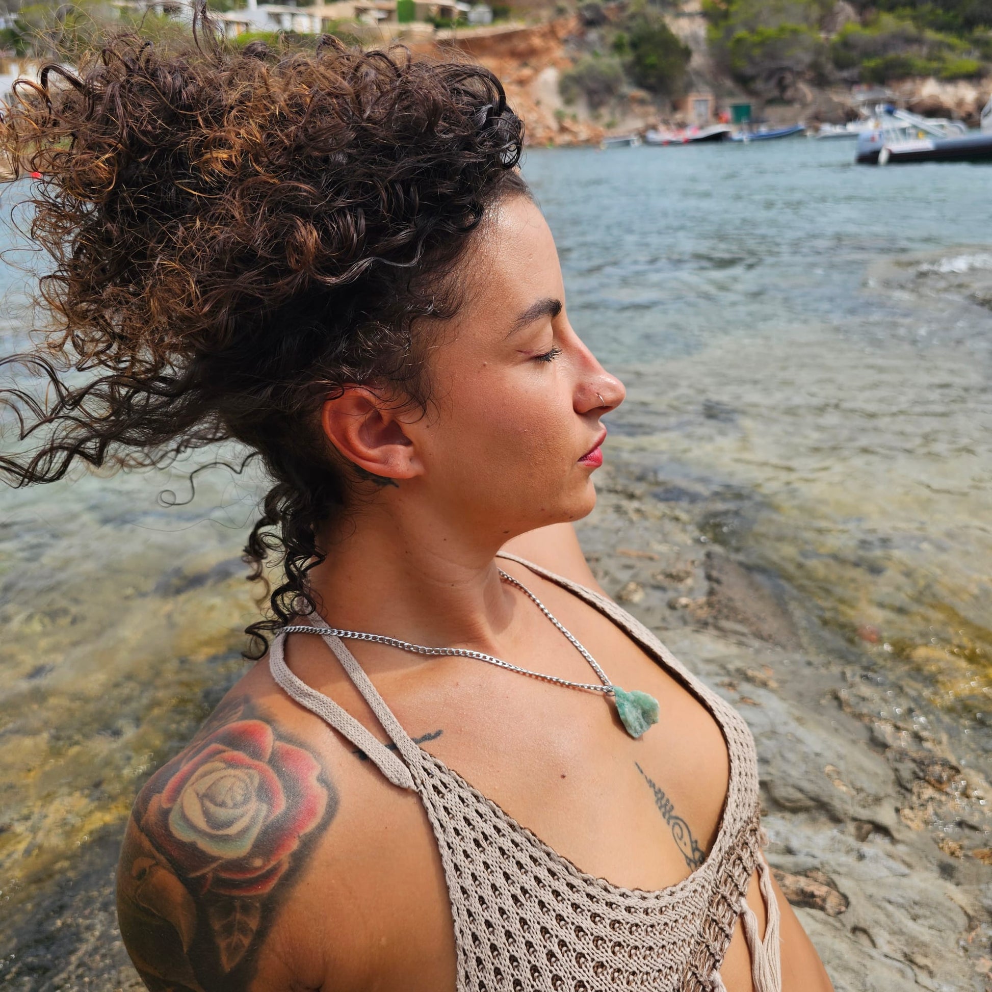 Collar Hana Amazonita