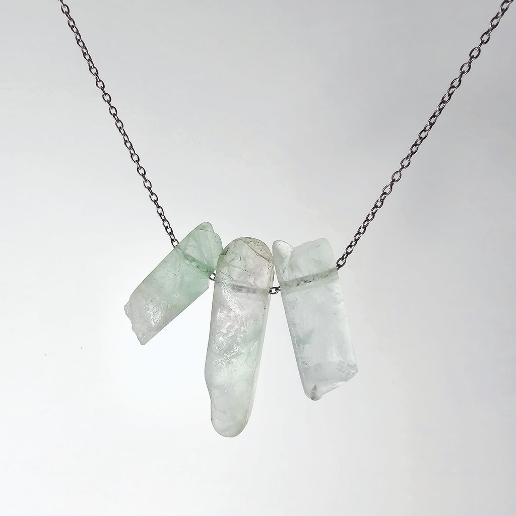 Collar Kaona Fluorita Trio