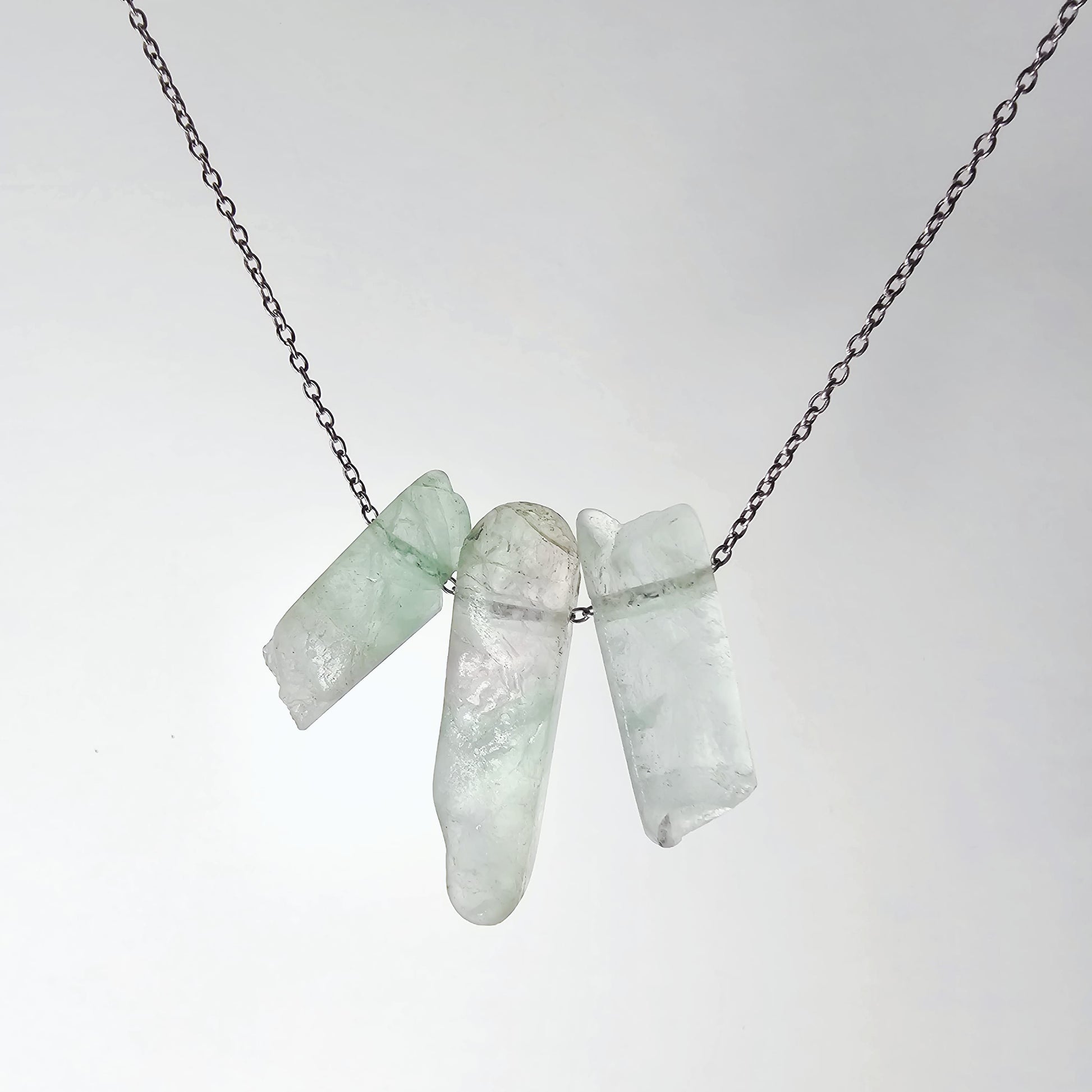 Collar Kaona Fluorita Trio