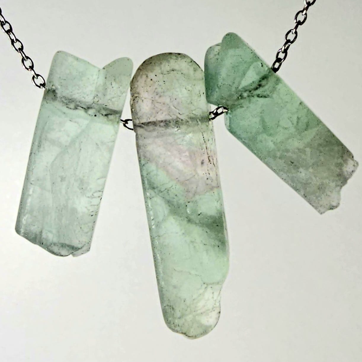 Collar Kaona Fluorita Trio