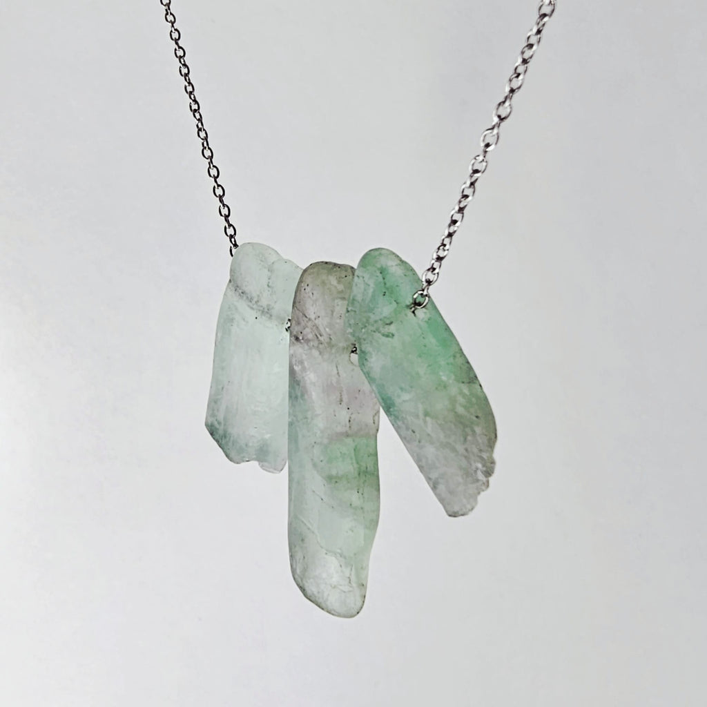 Collar Kaona Fluorita Trio