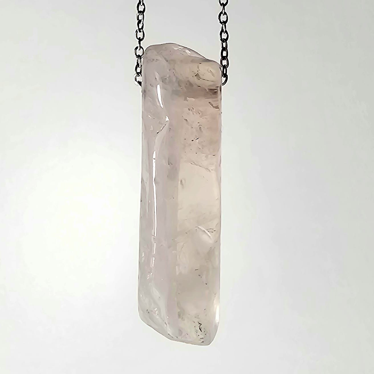 Collar Kaona Cuarzo Rosa