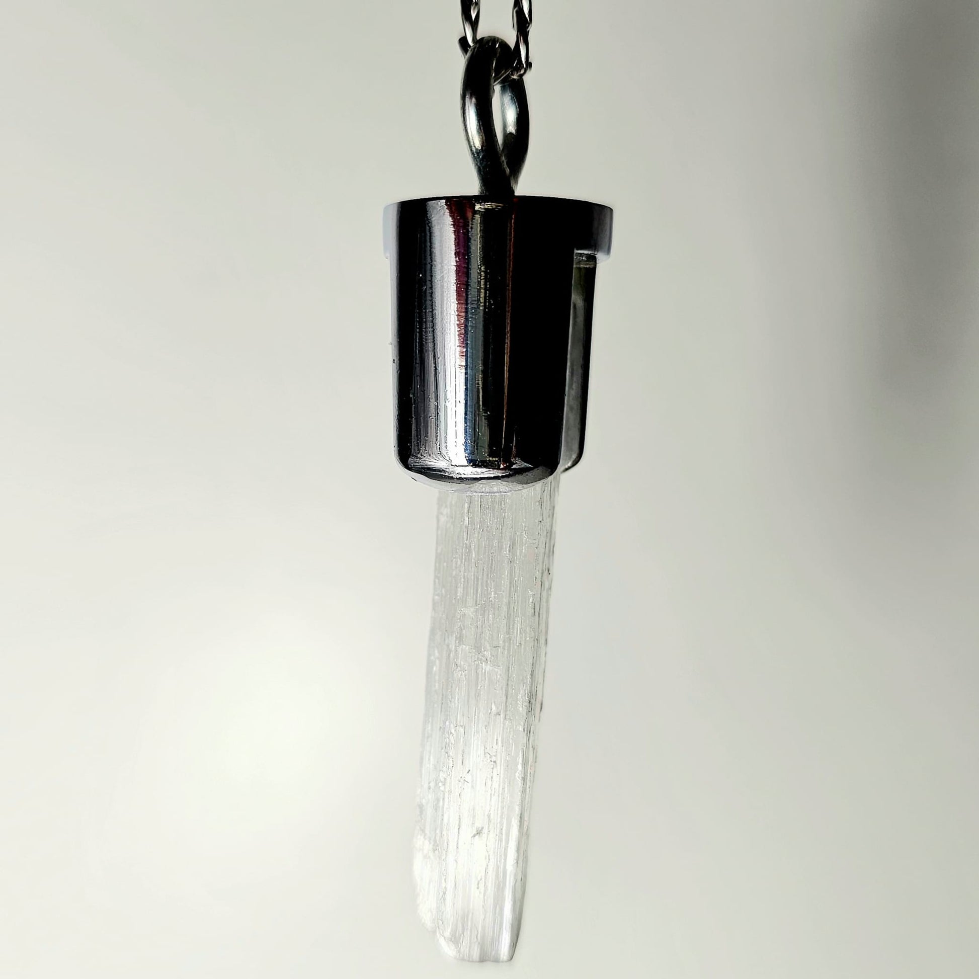 Collar Áurea Silver Selenita