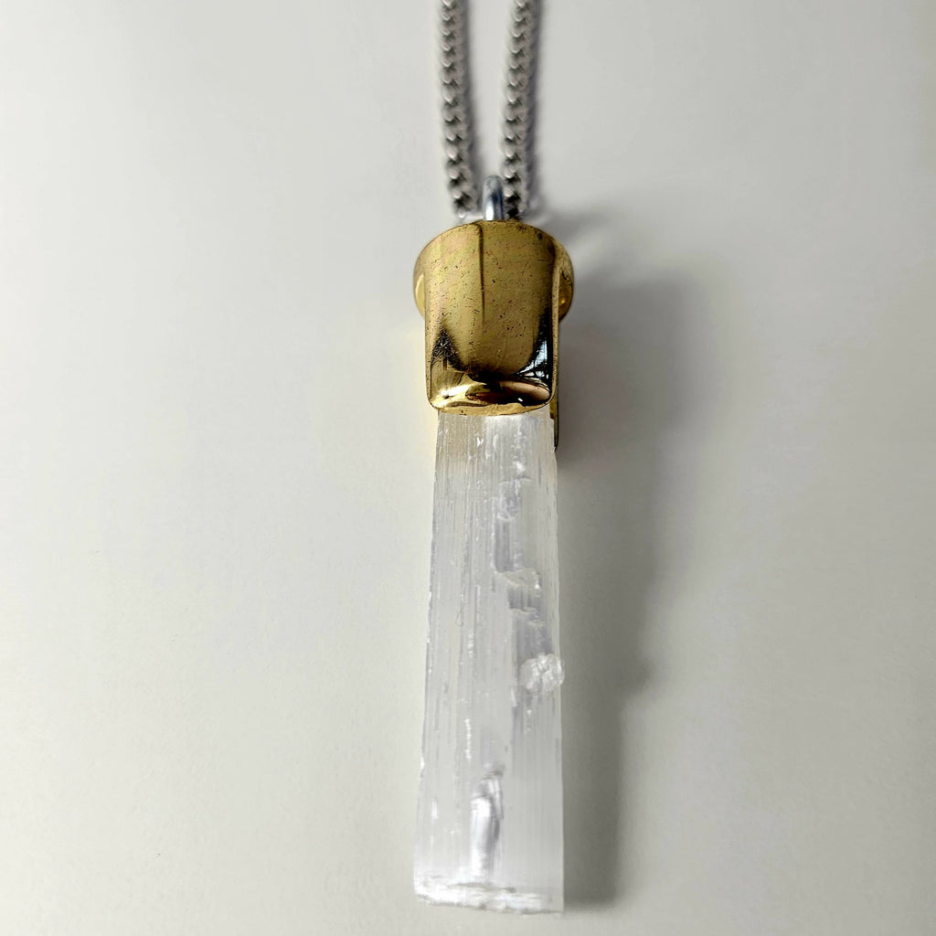 Collar Áurea Gold Selenita