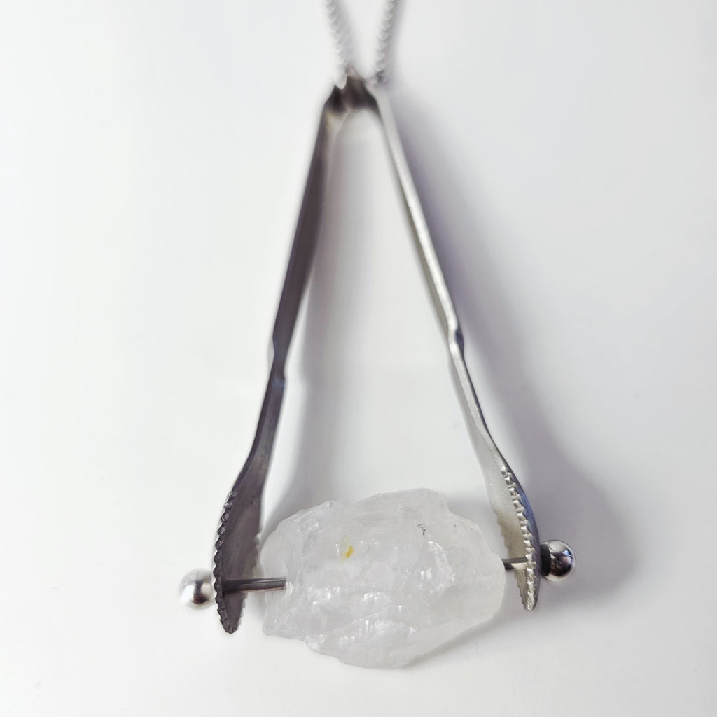 Collar Ishi  Cuarzo Cristal