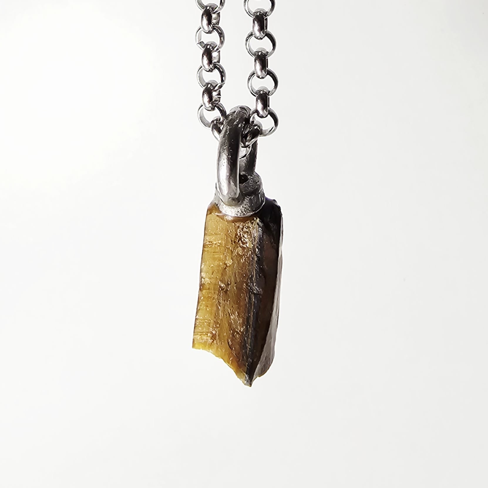 Collar Drusa Ojo de tigre