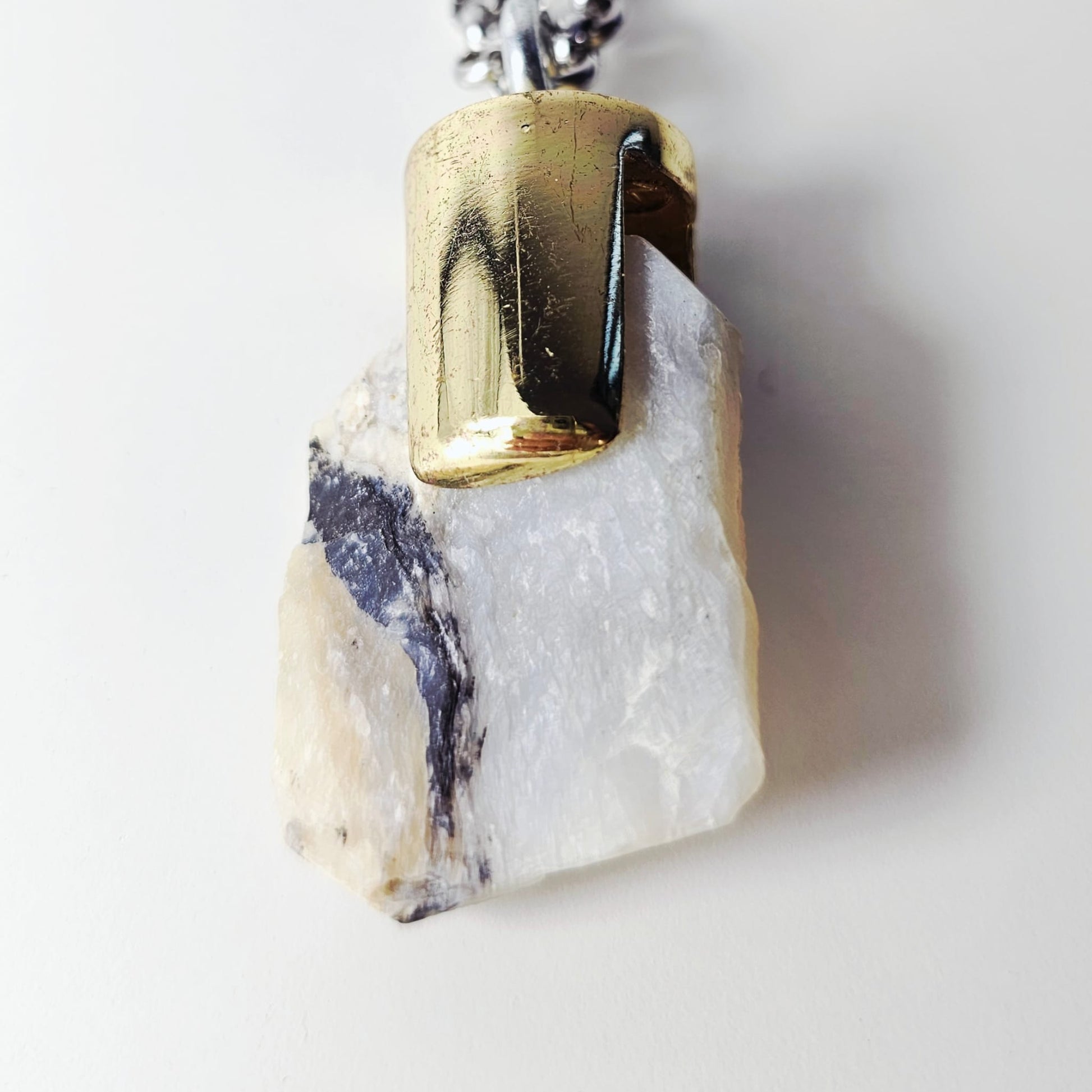 Collar Aurea  Cuarzo Ibicenco