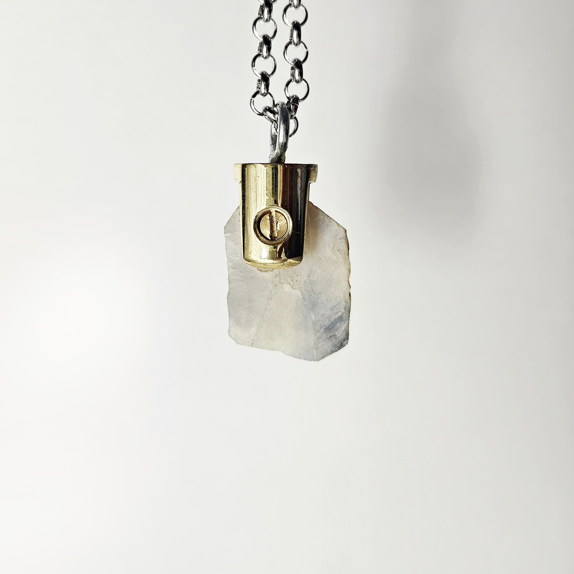 Collar Aurea  Cuarzo Ibicenco