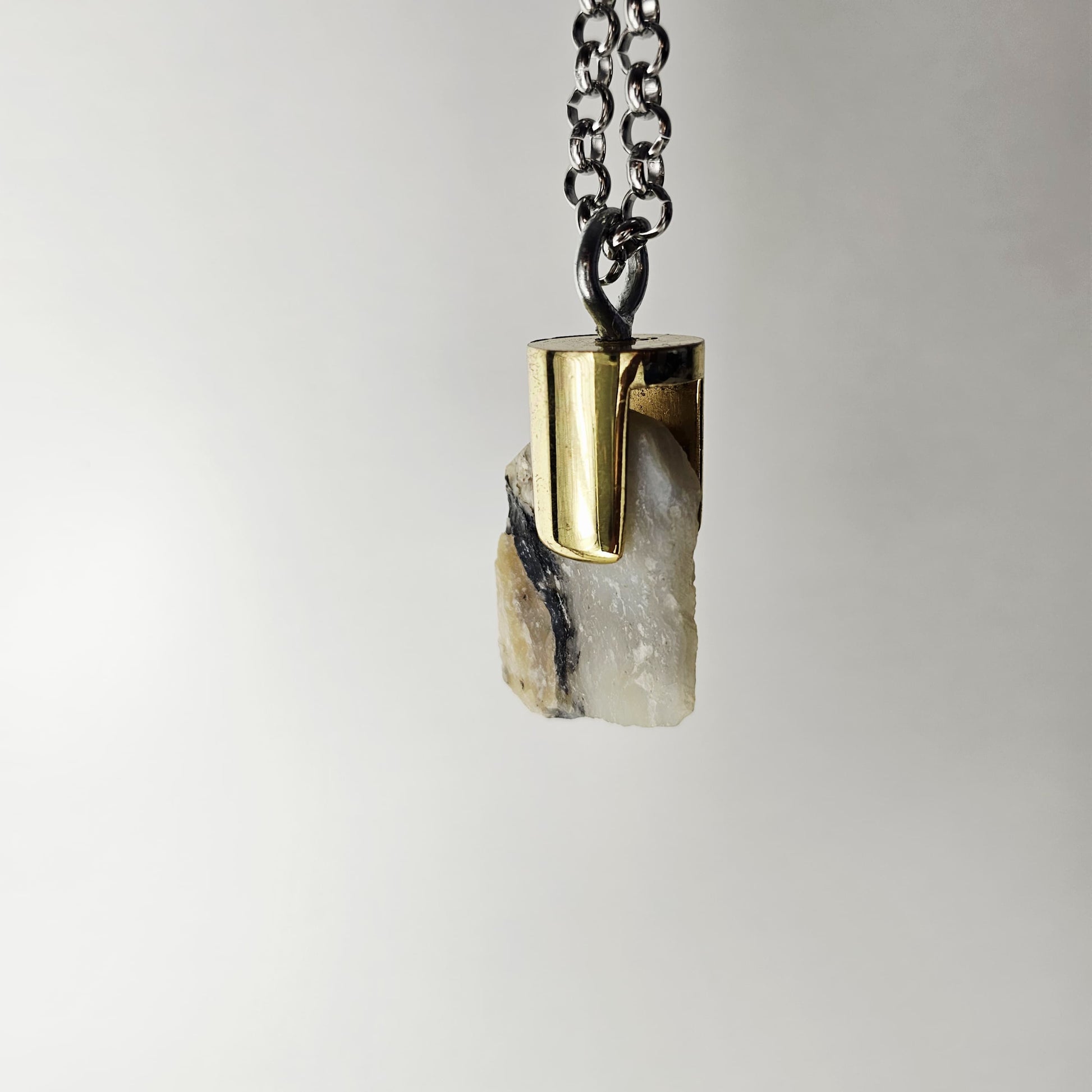 Collar Aurea  Cuarzo Ibicenco