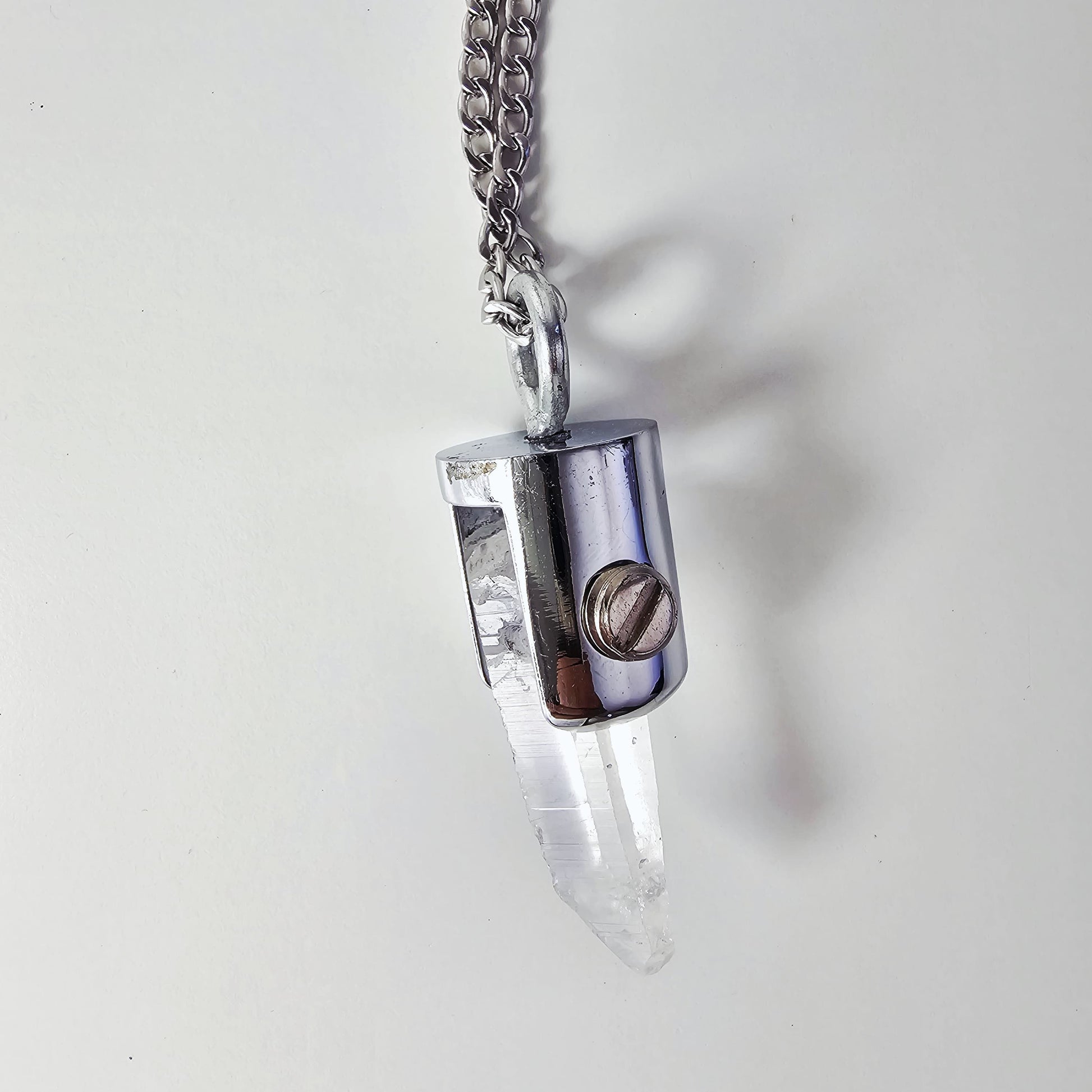 Collar Aurea  Cuarzo Cristal