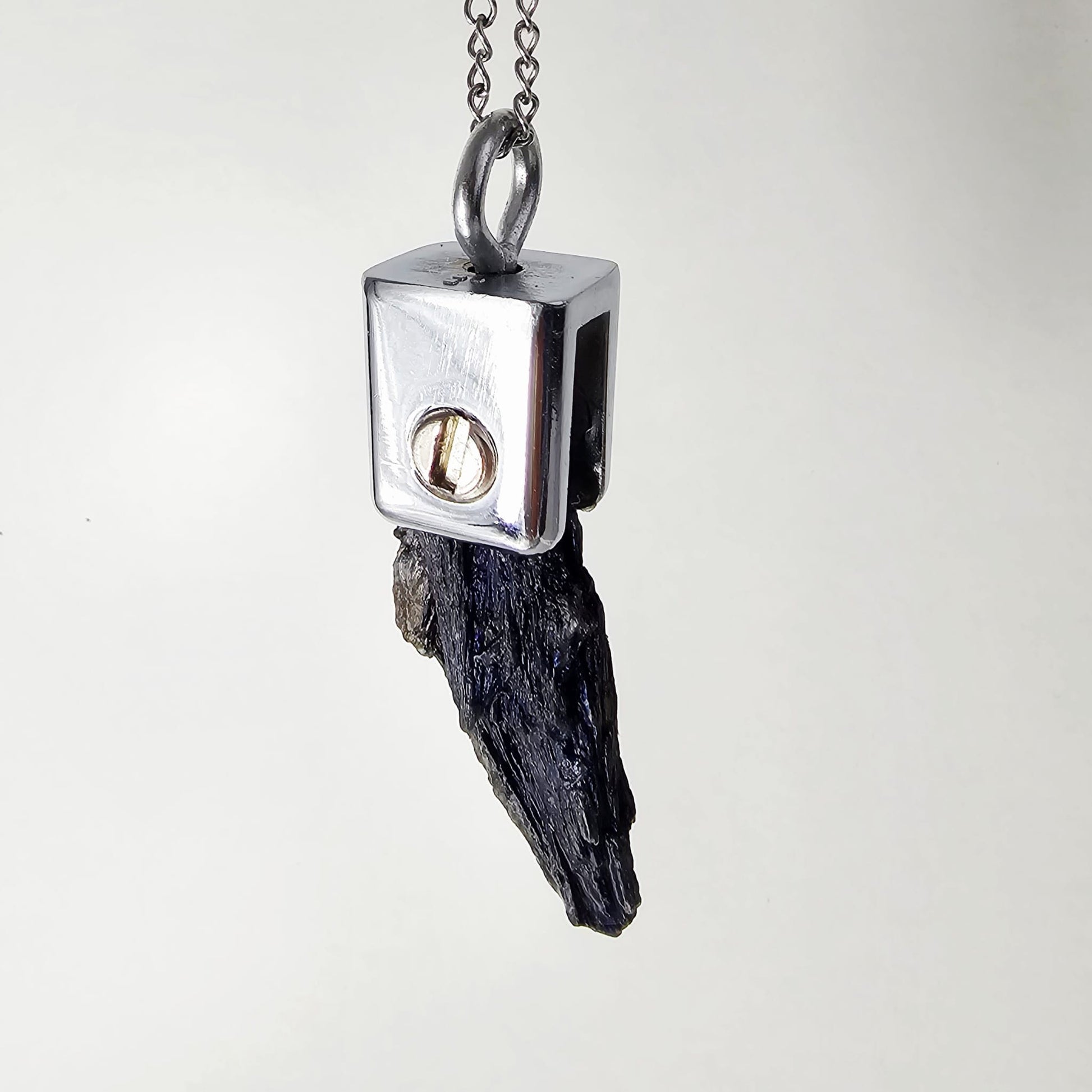 Collar Aurèa Cianita Azul