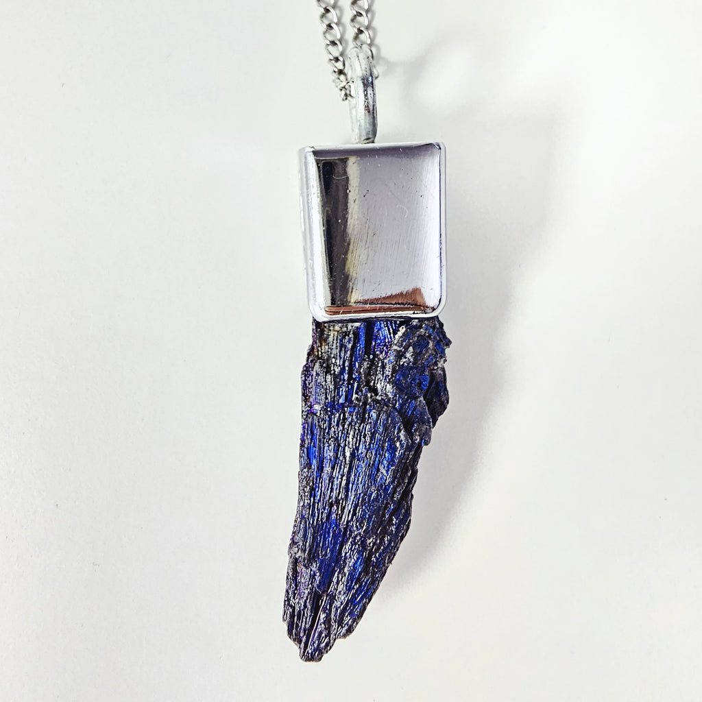 Collar Aurèa Cianita Azul