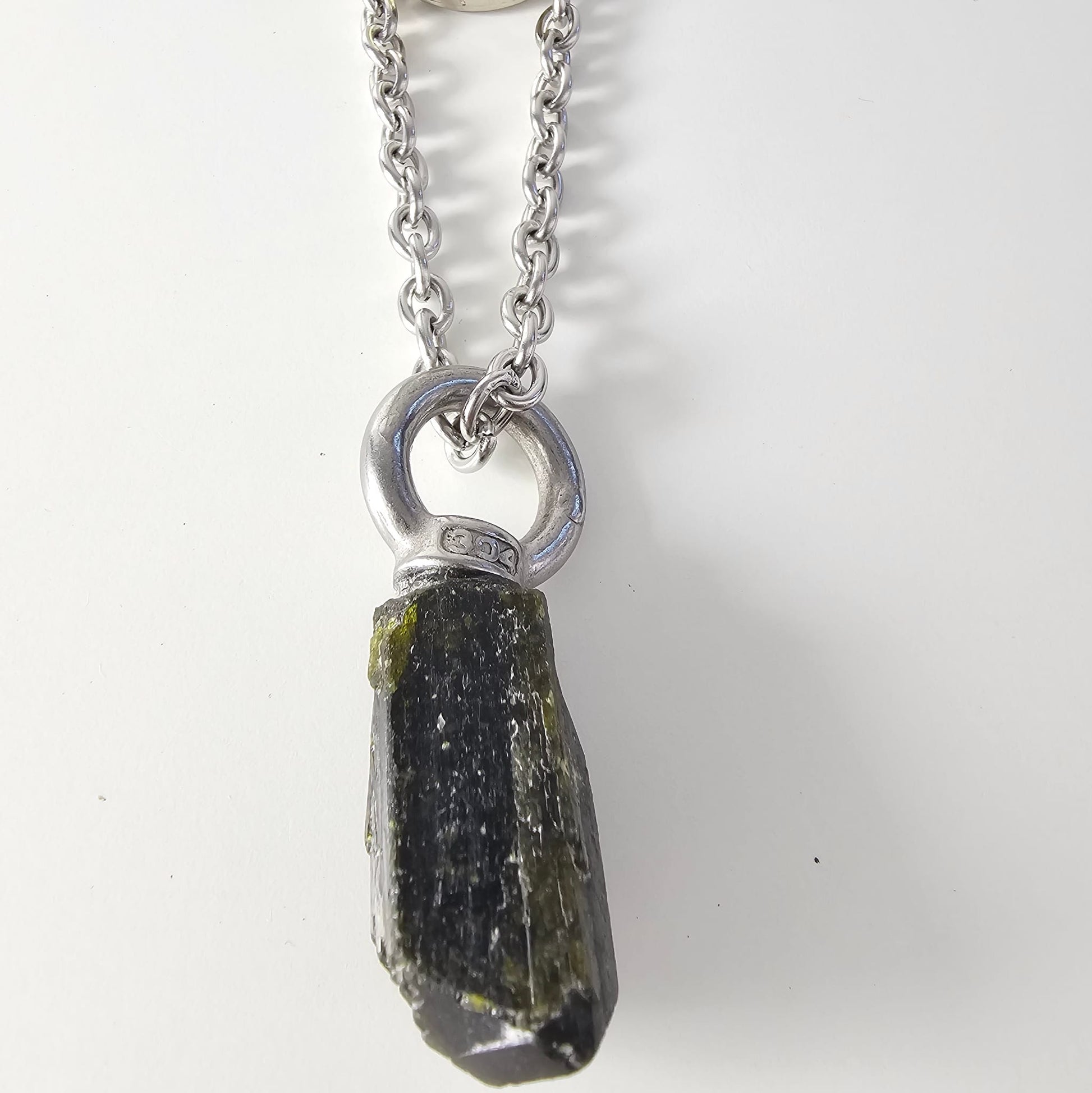 Collar Drusa Epidota Magnum