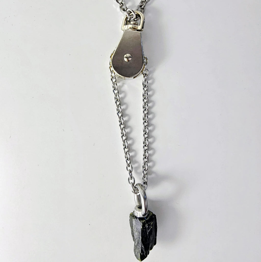 Collar Drusa Epidota Magnum