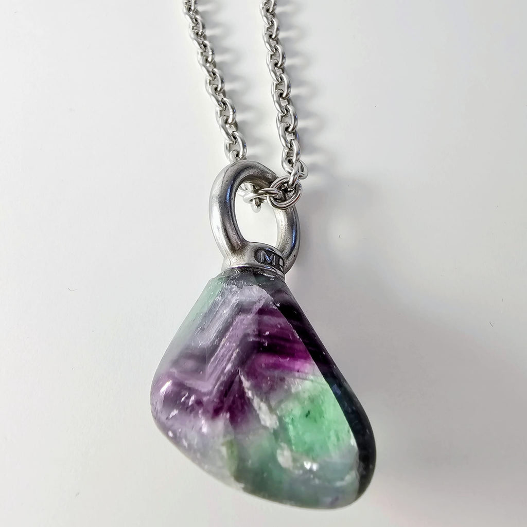 Collar Drusa Fluorita Magnum