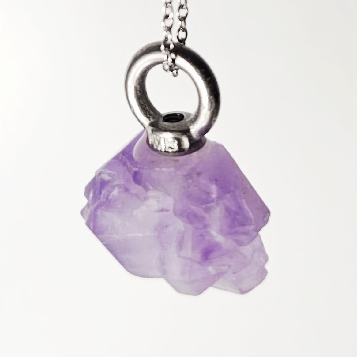 Collar Drusa – Amatista natural