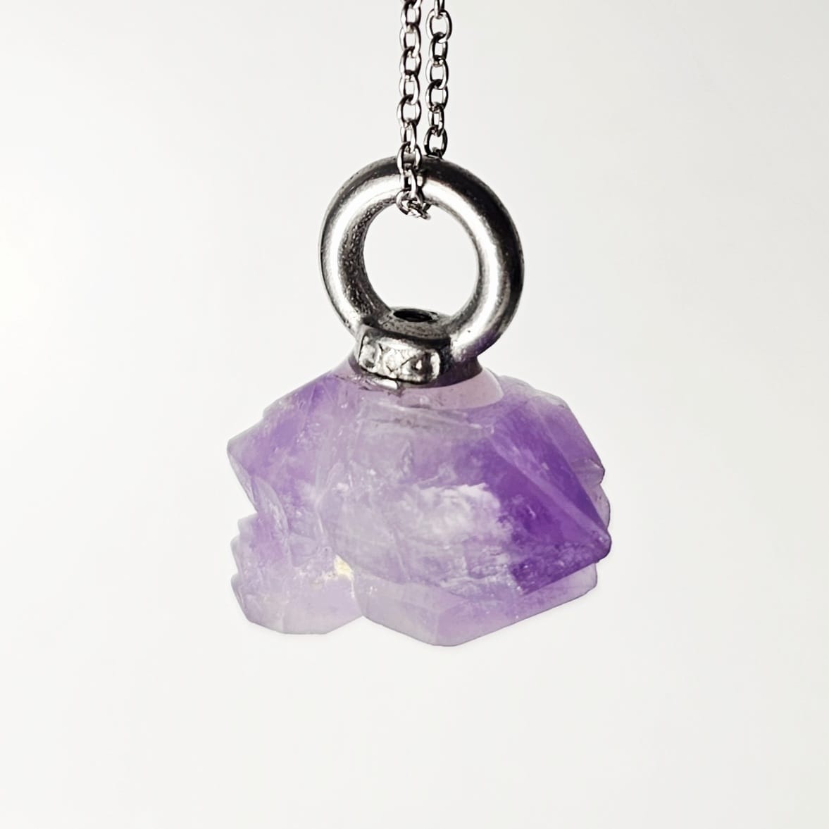 Collar Drusa – Amatista natural