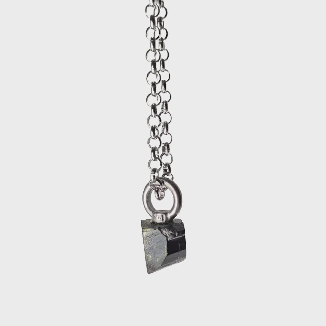 Collar Drusa – Epidota natural