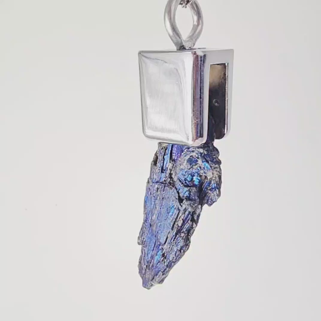 Collar Aurèa Cianita Azul