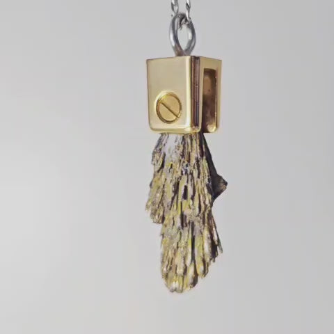 Collar Aurèa Cianita Gris