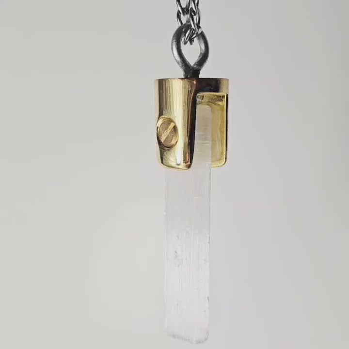 Collar Áurea Gold Selenita