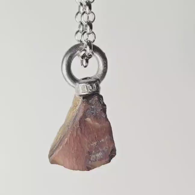 Collar Drusa Ojo de tigre